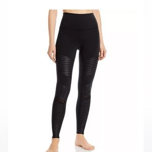 Alo Yoga black Moto legging size Small